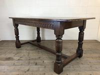 Early 20th Century Antique Oak Refectory Table (11 of 16) Early 20th Century Antique Oak Refectory Table (11 of 16)