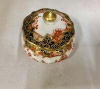 Antique Royal Crown Derby Ring Box & Cover c.1909 (2 of 6) Antique Royal Crown Derby Ring Box & Cover c.1909 (2 of 6)