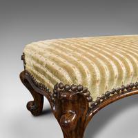 Long Antique Foot Stool, English, Coaching, Fireside, Early Victorian c.1840 (4 of 10) Long Antique Foot Stool, English, Coaching, Fireside, Early Victorian c.1840 (4 of 10)