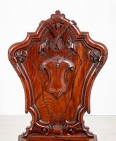 Amazing Pair of Mahogany Hall Chairs (6 of 7) Amazing Pair of Mahogany Hall Chairs (6 of 7)