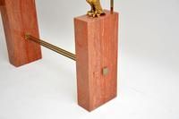 1970's Vintage Marble / Brass / Glass Console Table (9 of 12) 1970's Vintage Marble / Brass / Glass Console Table (9 of 12)