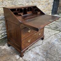 18th Century Georgian Oak Crossbanded Bureau (14 of 22) 18th Century Georgian Oak Crossbanded Bureau (14 of 22)