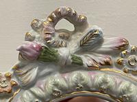 Pair of Small Dresden Victorian Style Porcelain Cherub Table Mirrors (5 of 60) Pair of Small Dresden Victorian Style Porcelain Cherub Table Mirrors (5 of 60)
