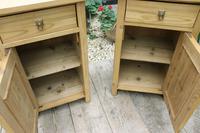 Fabulous! 'Chunky' Pair of Old Pine Bedside Cabinets - We Deliver! (4 of 8) Fabulous! 'Chunky' Pair of Old Pine Bedside Cabinets - We Deliver! (4 of 8)