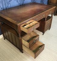 Victorian Oak Aesthetic Movement Desk (15 of 18) Victorian Oak Aesthetic Movement Desk (15 of 18)