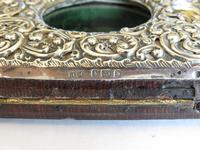 1901 silver pocket watch holder / clock case (5 of 5) 1901 silver pocket watch holder / clock case (5 of 5)