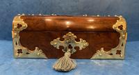 Victorian Brassbound & Brass Inlaid Walnut Jewellery Box (4 of 16) Victorian Brassbound & Brass Inlaid Walnut Jewellery Box (4 of 16)