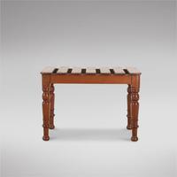 Mahogany Luggage Stand (2 of 3) Mahogany Luggage Stand (2 of 3)