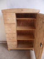 Victorian Tall Antique Pine 4 Drawer Kitchen Storage Cupboard to wax / paint (10 of 12) Victorian Tall Antique Pine 4 Drawer Kitchen Storage Cupboard to wax / paint (10 of 12)