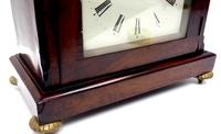 Unusual & Rare Mahogany Bracket Clock Taj Mahal Bezel & Dial Mantel Clock (6 of 10) Unusual & Rare Mahogany Bracket Clock Taj Mahal Bezel & Dial Mantel Clock (6 of 10)