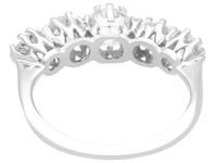 1.37ct Diamond & 18ct White Gold Five Stone Ring - Antique c.1920 (4 of 9) 1.37ct Diamond & 18ct White Gold Five Stone Ring - Antique c.1920 (4 of 9)