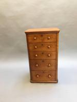 Victorian Narrow Chest of Drawers (3 of 11) Victorian Narrow Chest of Drawers (3 of 11)