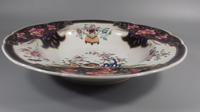 Georgian Chamberlains Worcester Large Imari Porcelain Rimmed Soup Dish (6 of 14) Georgian Chamberlains Worcester Large Imari Porcelain Rimmed Soup Dish (6 of 14)