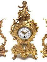 Antique 8 Day Ormolu Mantel Clock Set Cherubs At Play 8 Day Mantle Clock (2 of 11) Antique 8 Day Ormolu Mantel Clock Set Cherubs At Play 8 Day Mantle Clock (2 of 11)