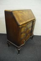 Antique Queen Anne Design Walnut Bureau (4 of 9) Antique Queen Anne Design Walnut Bureau (4 of 9)