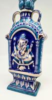 Vintage Bombay Porcelain Vase Featuring Hindu God Ganesh Standing on a Mouse (6 of 8) Vintage Bombay Porcelain Vase Featuring Hindu God Ganesh Standing on a Mouse (6 of 8)