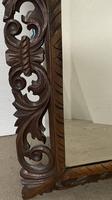 Carved Oak Mirror - Late 19th Century (5 of 6) Carved Oak Mirror - Late 19th Century (5 of 6)