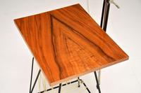 1950’s Vintage Walnut & Steel Lamp Table (11 of 11) 1950’s Vintage Walnut & Steel Lamp Table (11 of 11)