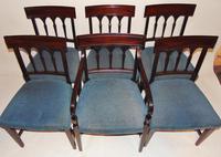 Set 6 Scottish Georgian Mahogany Dining Chairs (8 of 8) Set 6 Scottish Georgian Mahogany Dining Chairs (8 of 8)