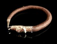 Victorian Snake Bangle, 9ct Gold, Hairwork, Ouroboros, Mourning (8 of 13) Victorian Snake Bangle, 9ct Gold, Hairwork, Ouroboros, Mourning (8 of 13)