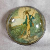 19th Century Convex Paperweight (3 of 5) 19th Century Convex Paperweight (3 of 5)