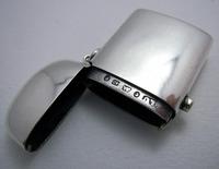 Early 1879 Antique Victorian Solid Sterling Silver English Vesta Case Match Box, Plain Minimalist (4 of 6) Early 1879 Antique Victorian Solid Sterling Silver English Vesta Case Match Box, Plain Minimalist (4 of 6)