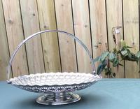 Edwardian Mappin & Webb Reticulated Cake / Bread Basket (2 of 4) Edwardian Mappin & Webb Reticulated Cake / Bread Basket (2 of 4)
