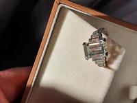 Vintage Deco Design 2.81 Carat Emerald Cut Diamond & Platinum Ring (8 of 10) Vintage Deco Design 2.81 Carat Emerald Cut Diamond & Platinum Ring (8 of 10)