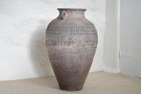 Large Mediterranean Earthenware Floor Vase with Loop Handles (5 of 10) Large Mediterranean Earthenware Floor Vase with Loop Handles (5 of 10)