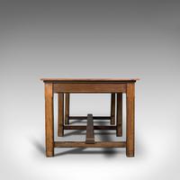 Large Antique Refectory Table, English, Teak, Mahogany, Dining, Industrial, 1900 (5 of 12) Large Antique Refectory Table, English, Teak, Mahogany, Dining, Industrial, 1900 (5 of 12)