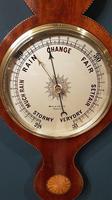 Antique Sheraton Inlaid Maple of London Banjo Barometer (3 of 6) Antique Sheraton Inlaid Maple of London Banjo Barometer (3 of 6)