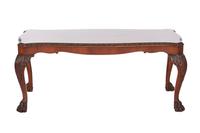 Burr Walnut & Carved Coffee Table c.1930 (3 of 5) Burr Walnut & Carved Coffee Table c.1930 (3 of 5)