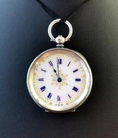 Antique Fine Silver Pocket Watch, Ladies Fob Watch (13 of 13) Antique Fine Silver Pocket Watch, Ladies Fob Watch (13 of 13)