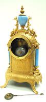 Wow! French Blue Sevres Mantel Clock 8 Day Striking Mantle Clock (2 of 12) Wow! French Blue Sevres Mantel Clock 8 Day Striking Mantle Clock (2 of 12)