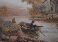 Walter Stuart LLOYD Fishing Village c1900 Watercolour (4 of 5) Walter Stuart LLOYD Fishing Village c1900 Watercolour (4 of 5)
