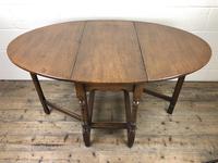 Early 20th Century Oak Gateleg Table (6 of 9) Early 20th Century Oak Gateleg Table (6 of 9)