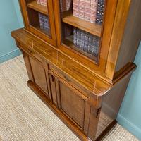 Quality Victorian Mahogany Glazed Antique Bookcase on Cupboard (7 of 9) Quality Victorian Mahogany Glazed Antique Bookcase on Cupboard (7 of 9)