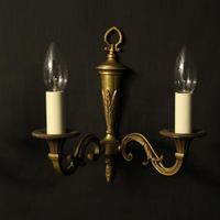 French Pair of Gilded Brass Antique Wall Lights (2 of 8) French Pair of Gilded Brass Antique Wall Lights (2 of 8)
