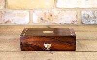 Rosewood & Mother of Pearl Desk Box 1830 (5 of 7) Rosewood & Mother of Pearl Desk Box 1830 (5 of 7)
