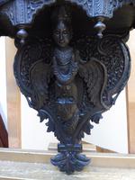 Burmese Carved Wall Bracket Hardwood 1860 (free Shipping to Mainland England) (11 of 12) Burmese Carved Wall Bracket Hardwood 1860 (free Shipping to Mainland England) (11 of 12)
