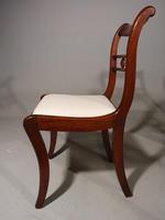 Elegant Set of 6 Sabre Legged Mahogany Dining Chairs (5 of 6) Elegant Set of 6 Sabre Legged Mahogany Dining Chairs (5 of 6)