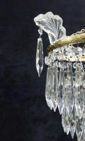 Italian Art Deco Three Tier Crystal Glass Chandelier (5 of 7) Italian Art Deco Three Tier Crystal Glass Chandelier (5 of 7)
