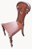 A Superb Quality Early 19th Century Cuban Mahogany Hall Chair (2 of 6) A Superb Quality Early 19th Century Cuban Mahogany Hall Chair (2 of 6)