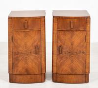 Pretty Pair of Walnut Art Deco Bedside Cabinets (7 of 7) Pretty Pair of Walnut Art Deco Bedside Cabinets (7 of 7)