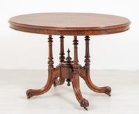 Pretty Victorian Burr Walnut Centre Table (6 of 9) Pretty Victorian Burr Walnut Centre Table (6 of 9)