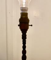 Arts & Crafts Bobbin Twist Column Copper Table Lamp (2 of 9) Arts & Crafts Bobbin Twist Column Copper Table Lamp (2 of 9)