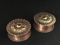 Pair of Arts and Crafts Repousse Trinket Pots (5 of 5) Pair of Arts and Crafts Repousse Trinket Pots (5 of 5)