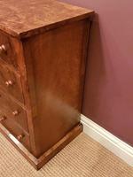 Superb Pair of Antique Burr Walnut Bedside Chests (4 of 6) Superb Pair of Antique Burr Walnut Bedside Chests (4 of 6)