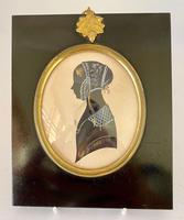 Mid Victorian Silhouette. c1870. (2 of 5) Mid Victorian Silhouette. c1870. (2 of 5)