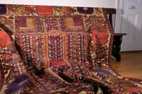 Large Mid 20th Century Colourful Flat Weave Woolen Rug (4 of 15) Large Mid 20th Century Colourful Flat Weave Woolen Rug (4 of 15)